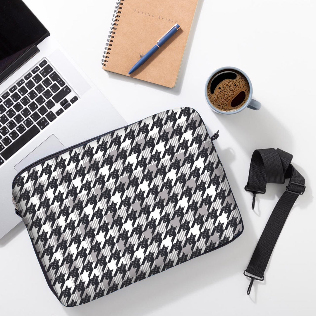 Laptop Case "Houndstooth"