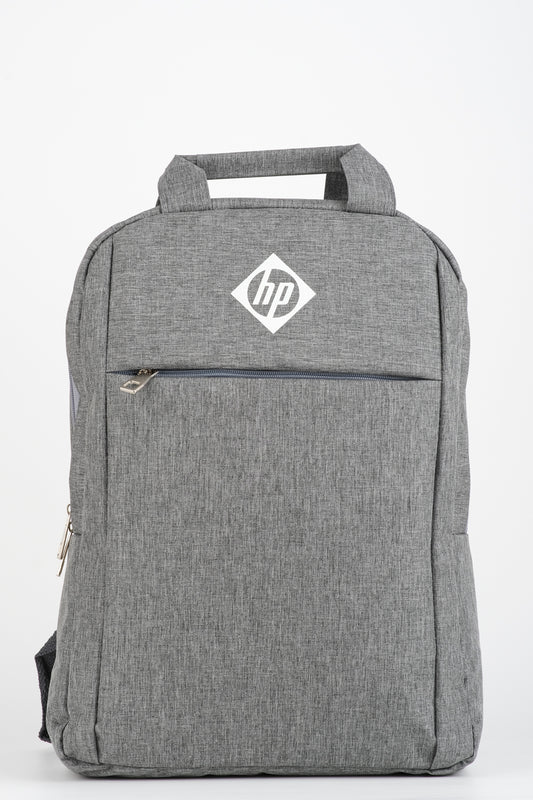 Laptop backpack grey