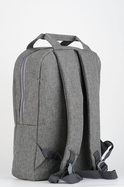 Laptop backpack grey